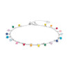 Cavigliera Donna Marlù 20CV067-RGB in Acciaio pietre multicolor