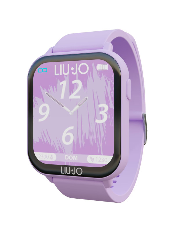 Orologio Smartwatch Donna Liujo SWLJ067 Voice in Silicone Colore Viola