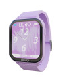 Orologio Smartwatch Donna Liujo SWLJ067 Voice in Silicone Colore Viola