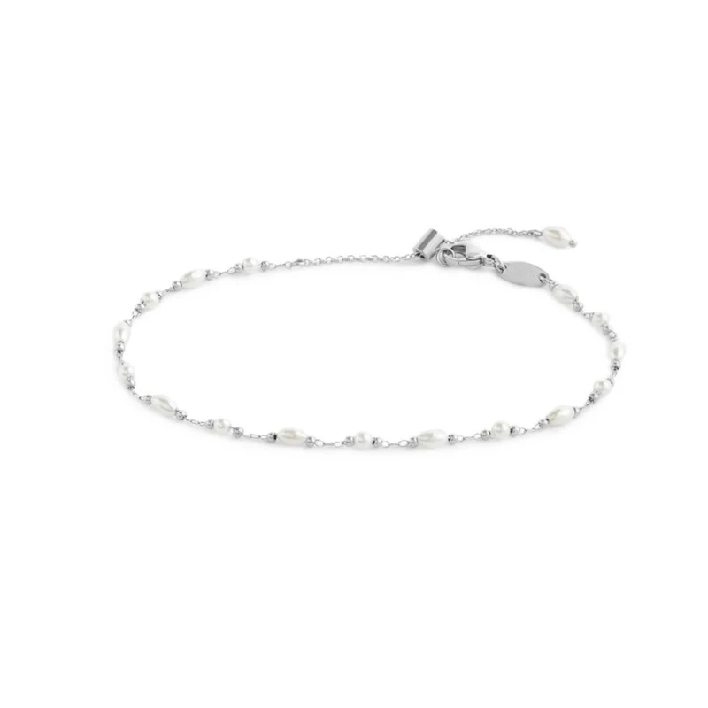 Cavigliera Donna Marlù 20CV091-W Acciaio Silver Perle Ovali Cavigliera Donna Marlù 20CV091-W Acciaio Silver Perle Ovali