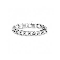 Bracciale Uomo Marlù 2BR0065 in Acciaio Catena Grumetta