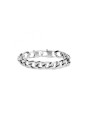 Bracciale Uomo Marlù 2BR0065 in Acciaio Catena Grumetta