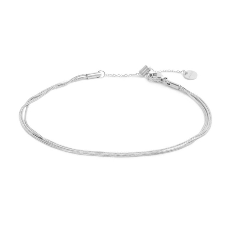Cavigliera Donna Marlù 20CV096 catena multifilo snake quadrata Cavigliera Donna Marlù 20CV096 catena multifilo snake quadrata