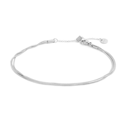 Cavigliera Donna Marlù 20CV096 catena multifilo snake quadrata