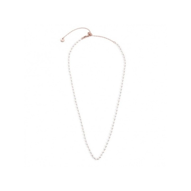 Collana donna acciaio pvd oro rosa con perle 3.30 mm di Marù, 2CA0032R-W Collana donna acciaio pvd oro rosa con perle 3.30 mm di Marù, 2CA0032R-W