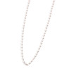 Collana donna acciaio pvd oro rosa con perle 3.30 mm di Marù, 2CA0032R-W