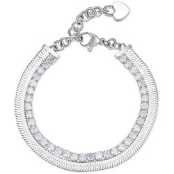 Women's tennis bracelet Brosway BEI074 made in steel