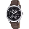 Orologio Cronografo Uomo Festina F16573/4 in Acciaio con Cinturino in Pelle