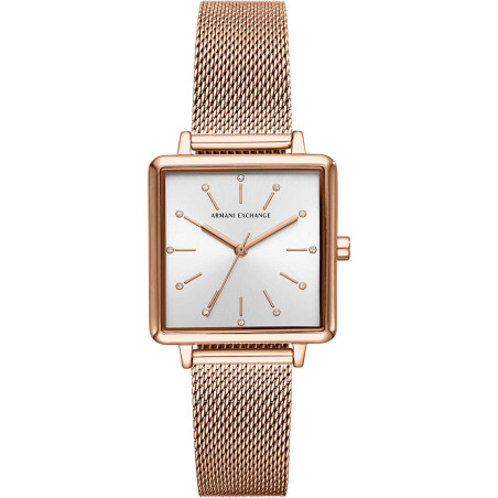 Orologio Donna Armani Exchange AX5802 In Acciaio Oro Rosa e Cristalli