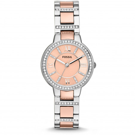 OROLOGIO DONNA MARCA FOSSIL SOLO TEMPO BICOLORE ES3405