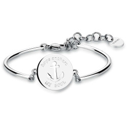 Bracciale Donna Brosway Chakra BHK38 in Acciaio 316L Argento Ancora