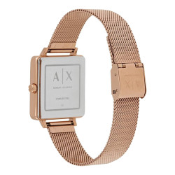 Orologio Donna Armani Exchange AX5802 In Acciaio Oro Rosa e Cristalli