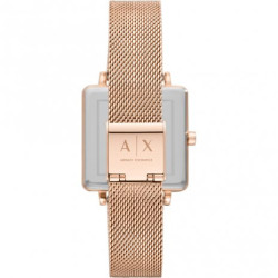 Orologio Donna Armani Exchange AX5802 In Acciaio Oro Rosa e Cristalli