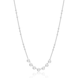 Collana Donna Brosway BYM133 Symphonia in Acciaio Silver con Cristalli Pendenti