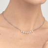 Collana Donna Brosway BYM133 Symphonia in Acciaio Silver con Cristalli Pendenti