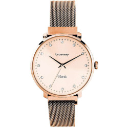 Orologio Solo Tempo Da Donna Brosway WVI23 Acciaio Oro Rosa