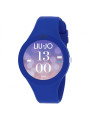 Orologio Smartwatch Donna Liujo Luxury Voice Paint SWLJ122 in Silicone Blu