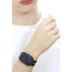 Orologio Smartwatch Uomo Superga Ink2 SW-STC019 Nero e Verde Cassa Alluminio