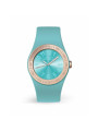 Liu-Jo LUXURY Silicone Watch TLJ1933 Rose Gold Turquoise