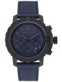 Men's NAUTICA Watch NMS 01 chronograph blue leather