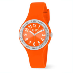 Liu-Jo LUXURY Silicone Watch TLJ1944 Silver Orange