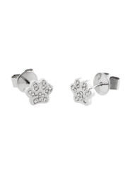 Orecchini Donna Marlù 18OR042 in Acciaio Silver a a lobo zampina