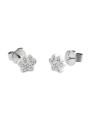 Orecchini Donna Marlù 18OR042 in Acciaio Silver a a lobo zampina