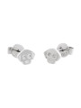 Orecchini Donna Marlù 18OR044 in Acciaio Silver Cane e Cristalli