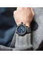 Orologio NAUTICA uomo NMS 01 cronografo pelle blu