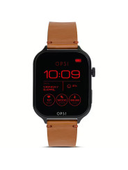 Orologio Smartwatch Uomo Ops Objects Call Diamonds OPSSW-46 Cinturino Pelle Marrone