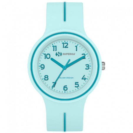 Child Only Time Watch Superga Junior STC066 in blue silicone