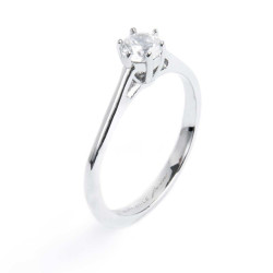 Anello Donna Marlù 31AN0009W-10 Marlù solitario zircone 5,25mm Acciaio Silver