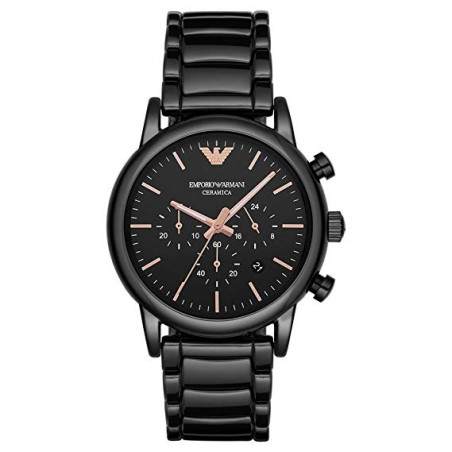 Orologio Uomo Cronografo Ceramica Emporio Armani 43mm AR1509