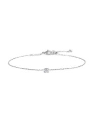 Bracciale Unisex Marlù 31BR0012-W catena cutting cross zircone 4,25mm centrale