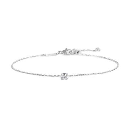Bracciale Unisex Marlù 31BR0012-W catena cutting cross zircone 4,25mm centrale