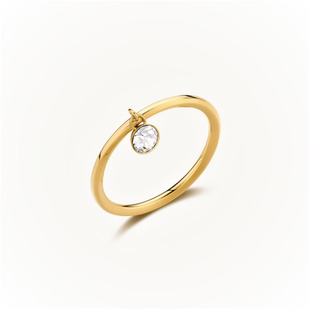 Anello Donna Brosway in Acciaio Colore Oro Symphonia BYM144