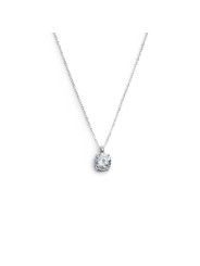 Collana Donna Marlù 31CN0012-W catena cutting cross zircone centrale 7mm