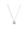 Collana Donna Marlù 31CN0012-W catena cutting cross zircone centrale 7mm