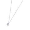 Collana Donna Marlù 31CN0012-W catena cutting cross zircone centrale 7mm