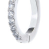 copy of Mono Orecchino Donna Marlù 31OR0020-W a cerchio 1,6cm con zirconi