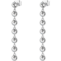 orecchini da donna brosway bym145 con pietre in cristallo bianco