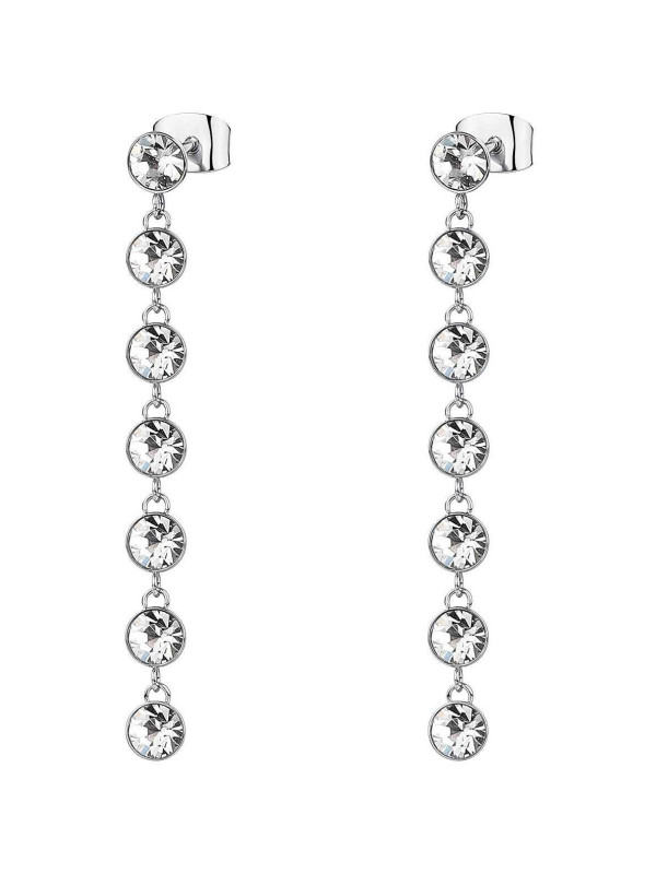 Women's earrings brosway BYM145 with white crystal stones