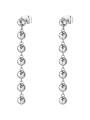 Women's earrings brosway BYM145 with white crystal stones