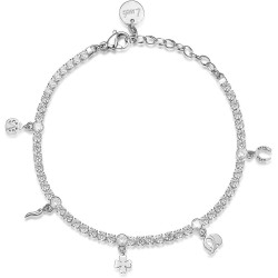 Bracciale Da Donna Brosway Tennis BEI018 Acciaio
