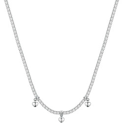 Women's necklace Brosway tennis jewelry BEIN002 steel
