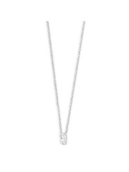 Collana Donna Marlù 2CN0048-W con zircone baguette