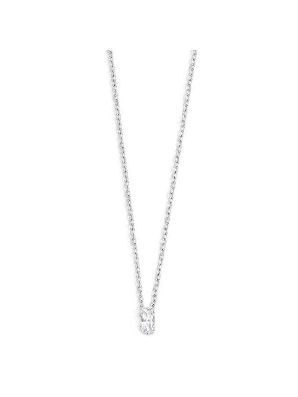 Collana Donna Marlù 2CN0048-W con zircone baguette