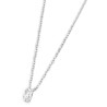 Collana Donna Marlù 2CN0048-W con zircone baguette