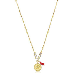 Women's Necklace Jewelry Brosway BHKN076 In Golden Steel
