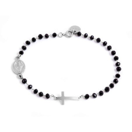 copy of Bracciale Unisex Marlù 33BR0004N-L in Acciaio Ematite Nero